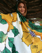 روسری نخی جذاب و زیبا
